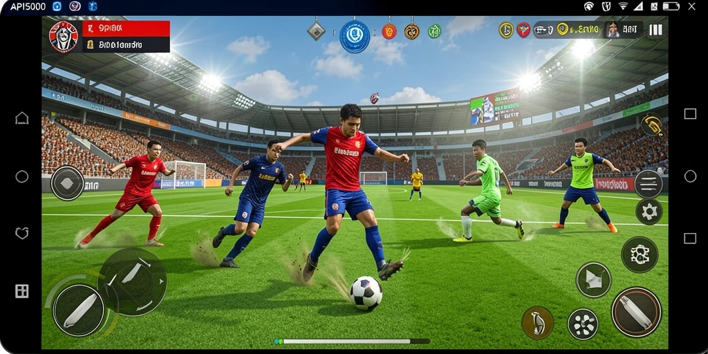 Tampilan gameplay API5000 yang seru dan menantang.