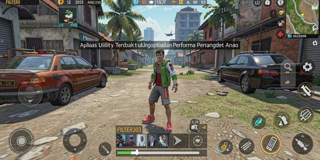 Tampilan screenshot FILTER303 yang menunjukkan fitur pengelolaan aplikasi dengan jelas.