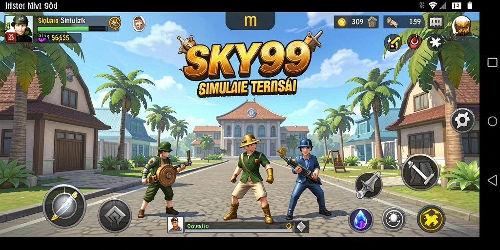 Tampilan gameplay <strong>SKY99</strong> yang menarik dalam dunia simulasi.