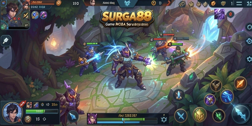 Tampilan gameplay SURGA88 yang menarik dan penuh aksi seru.